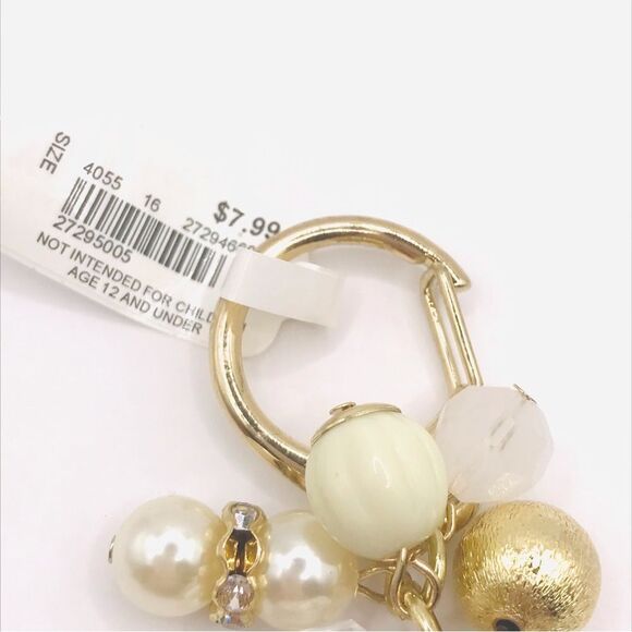 Gold Chic Initial S Keychain Car Accessory - Picture 3 of 6